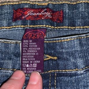 Jeanbay size 10 jeans shorts.